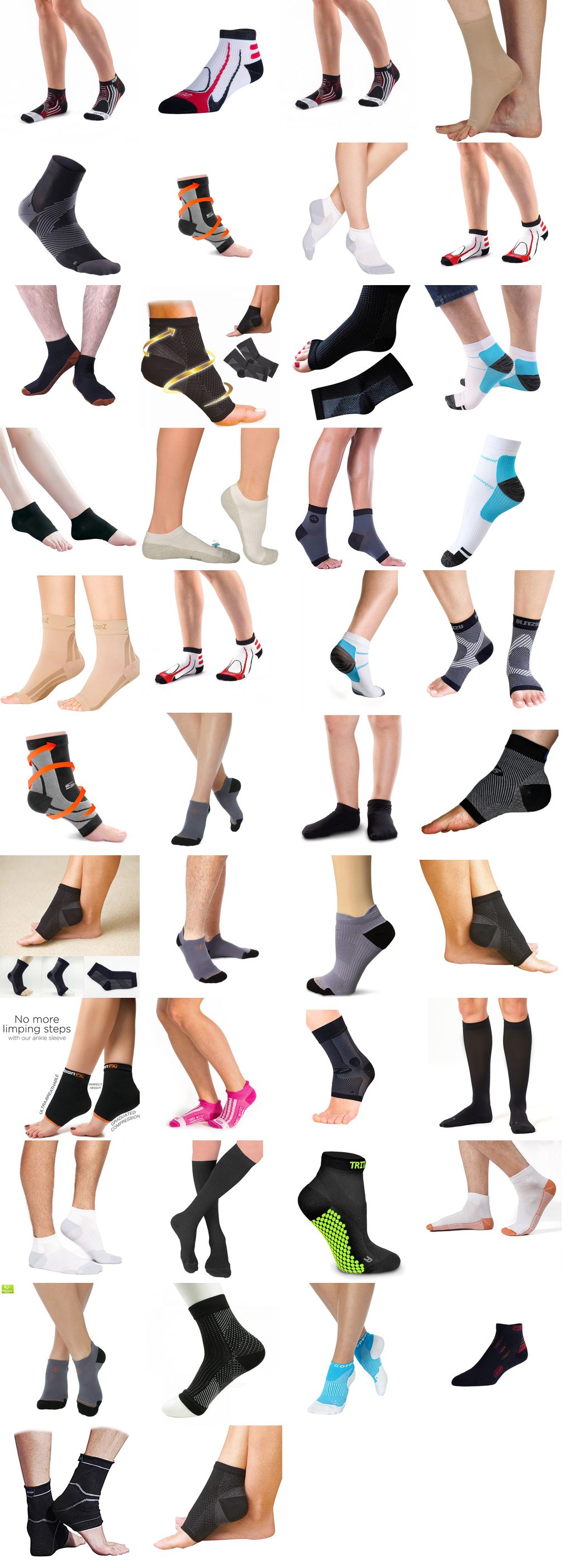 compression ankle socks